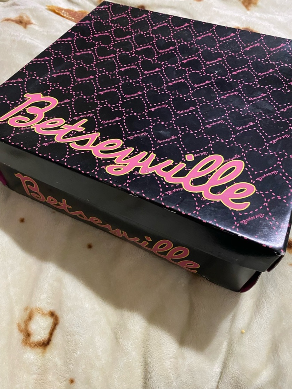 Betsey Johnson Black Studded Strap Ankle Booties - Picture 3 of 7
